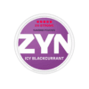 Premium ZYN-Icy-Blackcurrant functional energy pouch by ZestPulse, designed for instant focus and clarity, isolated on a clean background.