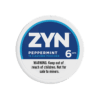 Premium ZYN-Peppermint functional energy pouch by ZestPulse, designed for instant focus and clarity, isolated on a clean background.